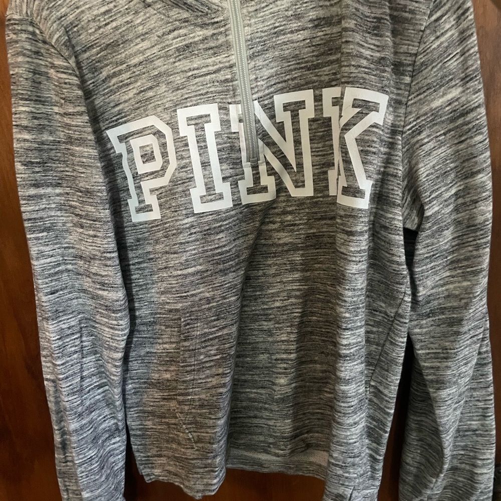 Victoria's Secret PINK Heather Gray Pullover